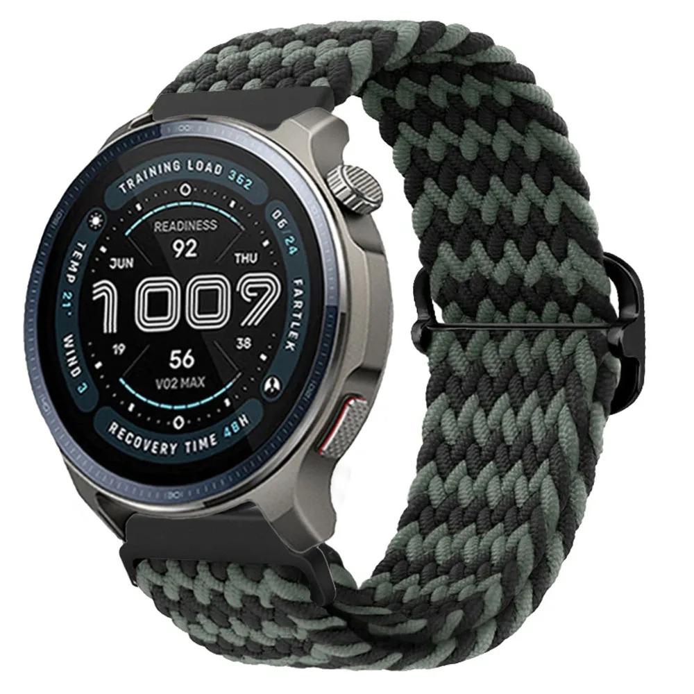 22mm 20mm Nylonový řemínek pro Amazfit Balance 2 1/Bip 6 5 Sportovní náramek Řemínek pro Amazfit GTR 47mm/GTR 4 3/GTS/Active 2