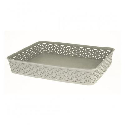 Rattan A4 Wicker Storage Tray