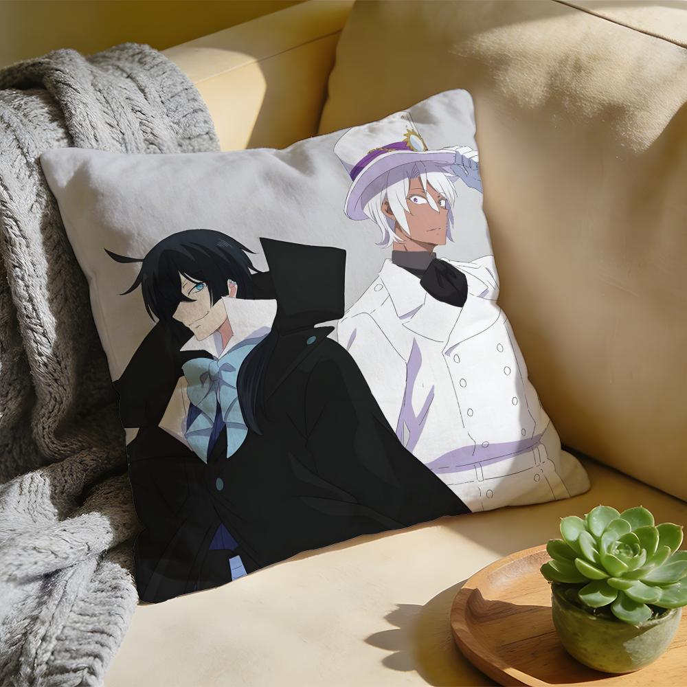 

Anime The Case Study Of Vanitas Cushion Cover Washed Linen Soft Breathable Decorative Case For Sofa Home Pillow Cover 30x30cm