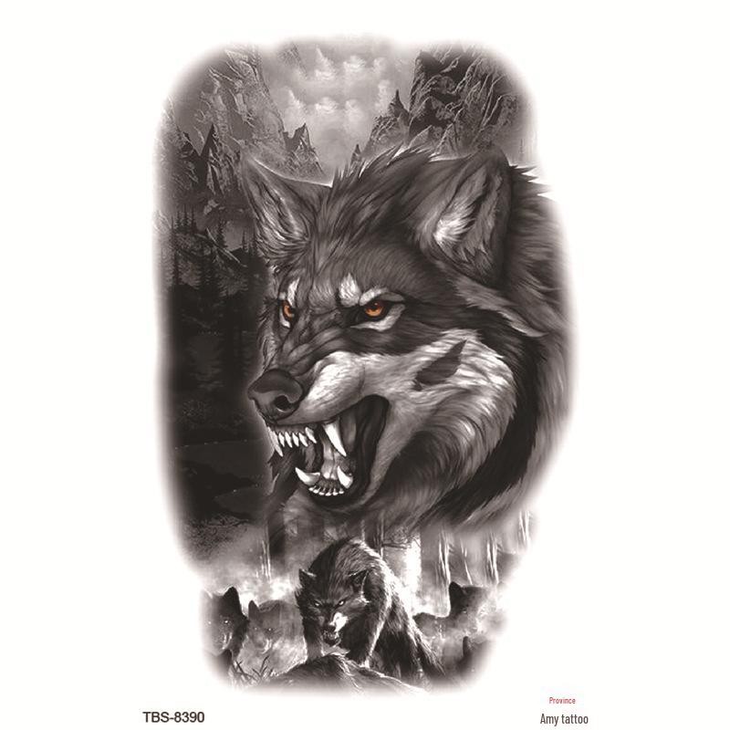 Set mic de tatuaje autocolante totem și simbol impermeabile pentru antebraț