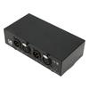 High Stability 48V Phantom Power Supply With XLR Cable 2 Channel  For Condenser Microphone