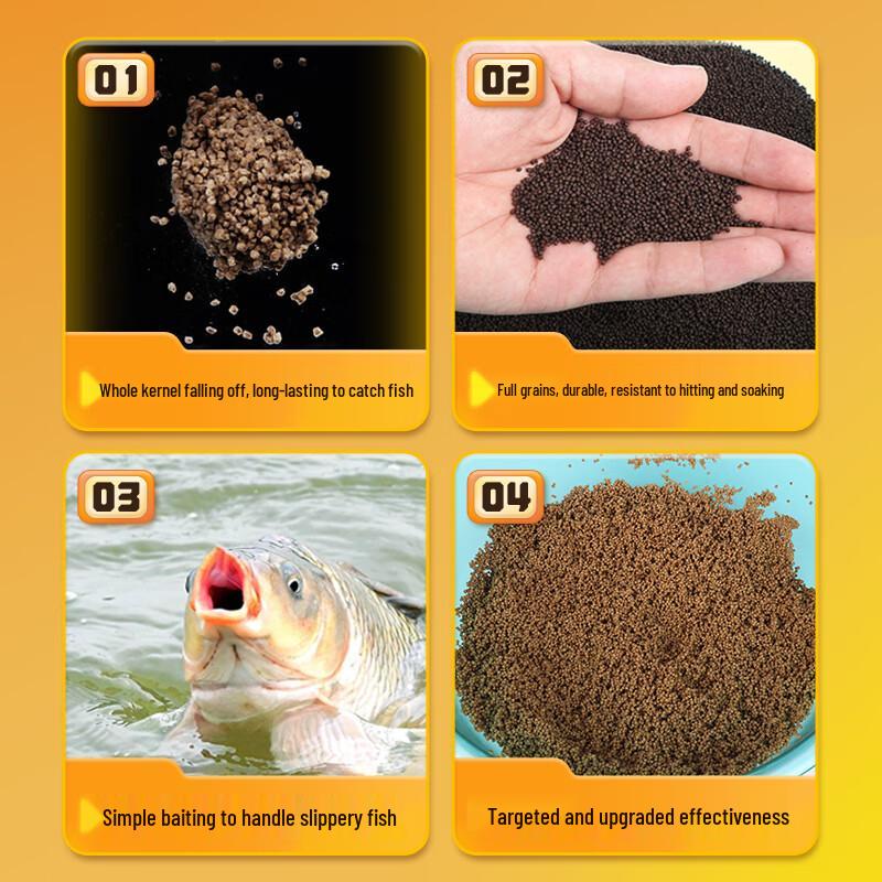 Momeală pentru pescuit la crap, bilă cu bule, aur negru