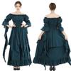 Qichenk Gothic Lolita Long Medieval European Lolita Long Princess Princess Party Plus Dress, Costume, Dress, Sleeves, Cosplay, Dress, Cute, Elegant,