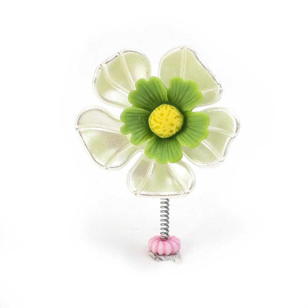 Ornamente Auto Floare Scoică Consola Centrală Automată Bord Floare cu Cap Clătinat Ornament Accesorii Decorațiuni DIY Interior Auto