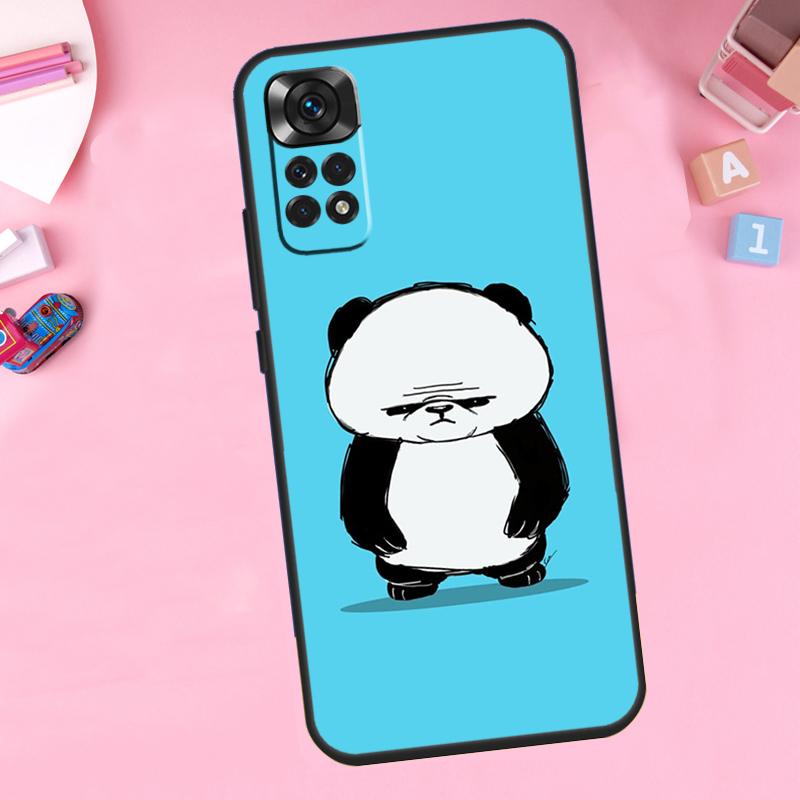 Cartoon Panda For Xiaomi Redmi Note 14 10 11 12 13 15 Pro Plus Phone Case For Redmi 15C 14C 10C 12C 13C 15