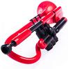 pInstruments pCornet PCORNET1R Plastic Wind Bb Made of Lightweight and Durable ABS with Antibacterial Red Mouthpiece and Carrying Instrument, Key,