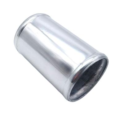 Giunzione Tubo Alluminio Lucidato Tubo in Silicone 2,5" 63mm OD & 100mm L Connettore Tubo