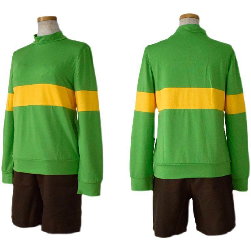 Legendary Undertale Frisk & Chara Female Cosplay Costume Set