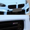 ABS Car Styling M Logo Badge Front Grille Grill Emblem Accessory For BMW M2 M3 M4 M5 M6 G01 E84 E83 G11 G07 G86 F10 G80 E60 F39