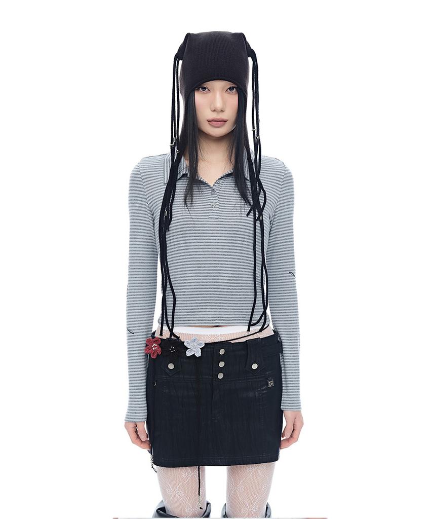 HALF DEVIL US Flow Strap Beanie_Black