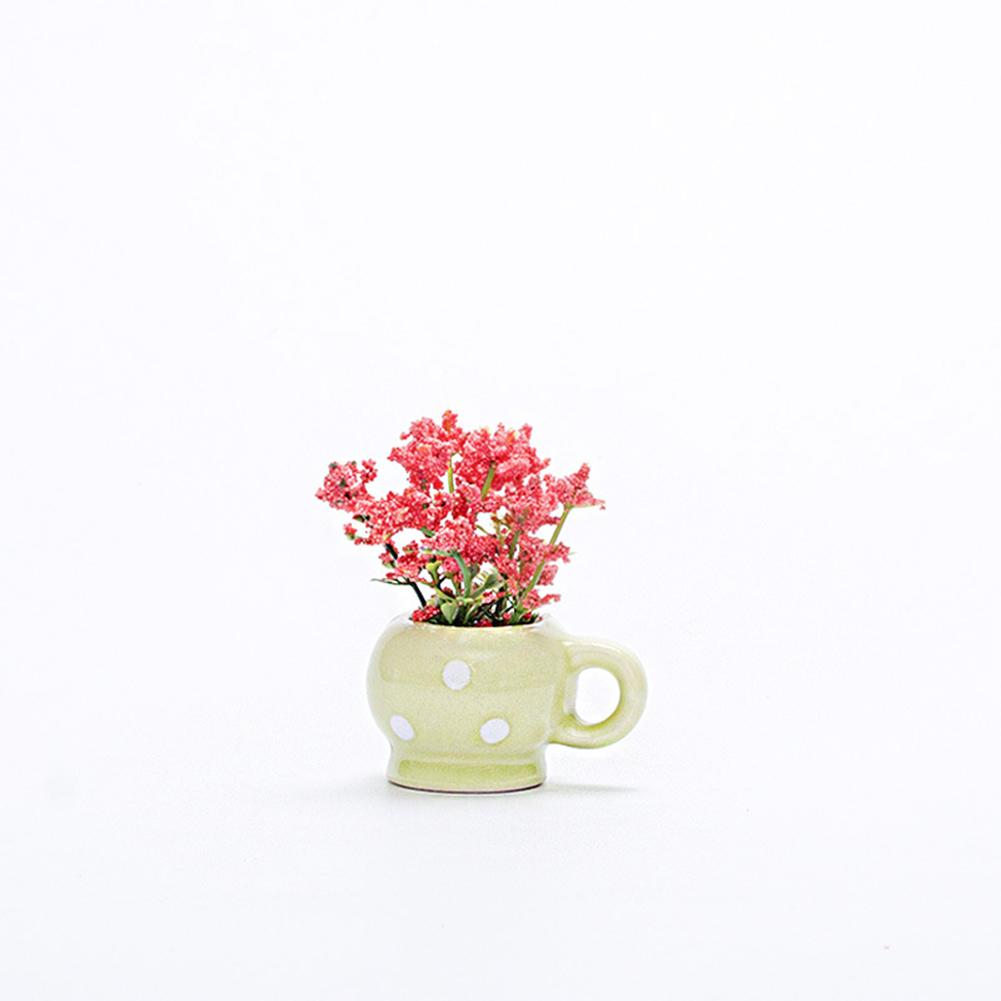 8pcs Cute Plant Fridge Magnets Tiny 3D Plant Vase Decorative Refrigerator Stickers for Refrigerator Decoration Kitchen Office