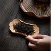 Bamboo Hand-carved Teaspoon Traditional Kung Fu Teaware Accessories Take Leaf-shaped Tools Chaze Coffee Beans Dosing Cup Trays