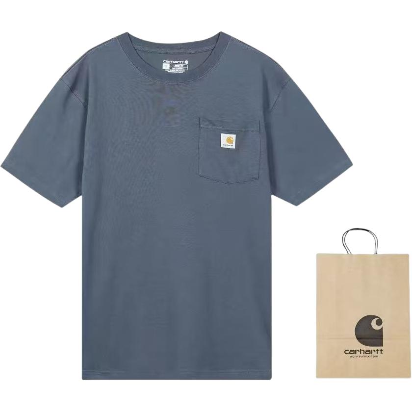 Carhartt T-Shirts Men's Crew Neck Moderate K87-BLS