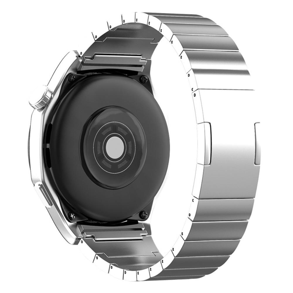 One Bead Quick Release Stainless Steel Watch Band Curved No Gap Wrist Strap Special Fit for Huawei Watch GT5 46mm Business Replacement Accessories