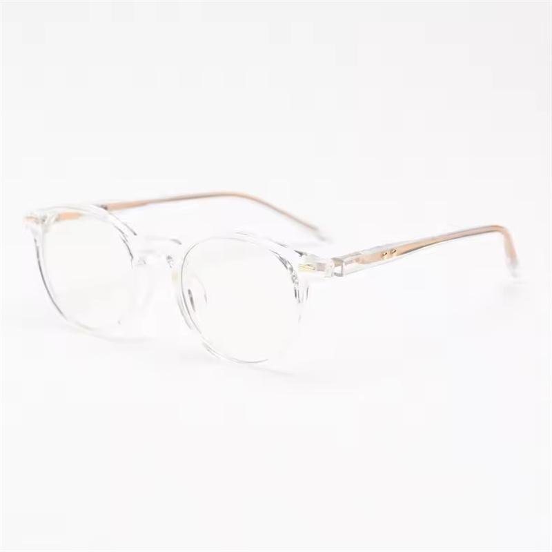 

Fashion Round Anti Blue Light Glasses Frame Women Urltralight Optical Prescription Eyewear Men Vintage Myopia Eyeglasses