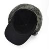 Pánská zimní bomber čepice Bavlněná čepice s ochranou uší Čepice tlustá zateplená čepice s rukávem čepice Skullies Beanies Ski Slouchy čepice