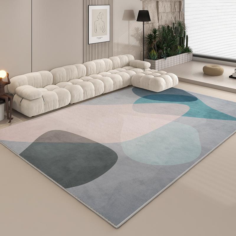 Art Design Plush Carpet Minimalism Living Room Decoration Abstract Rug Modern Rugs for Bedroom Large Area Fluffy Soft Floor Mat