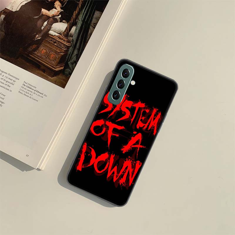 System Of A Down Phone Case for Samsung A54 A14 A24 A34 A17 A37 A57 A55 A35 A25 A15 A07 A05S A04S A12 A22 A32 A52S A72 Galaxy No