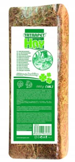 Packaged Hay for Rodents 15 L