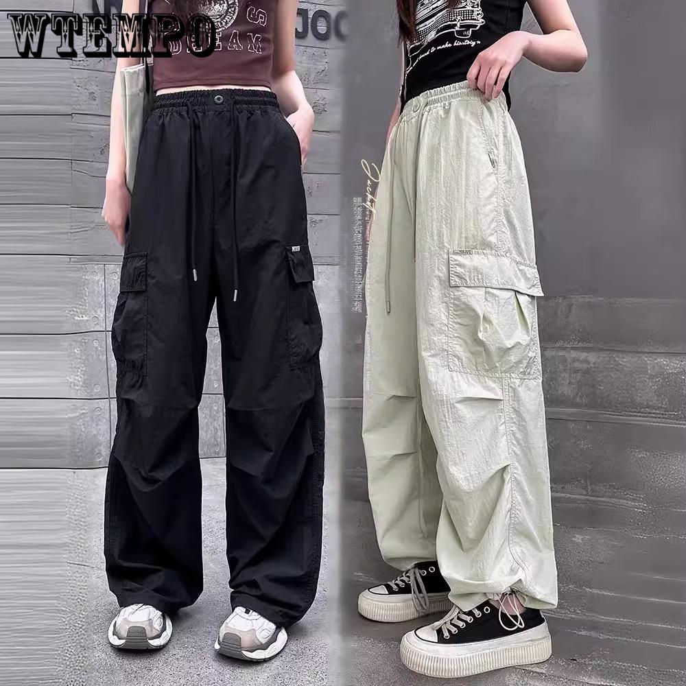 

Girls Work Pants Summer Thin Pants Loose Wide Leg Long Pants 120 розовый