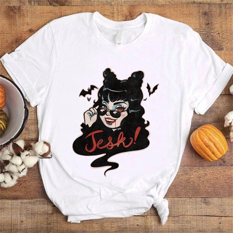 ZX TEE Creative Printed T-Shirt Aesthetic Female Summer Casual Top Women Crew White Basic Tees Cloth Accessories Short Sleeve O-Neck