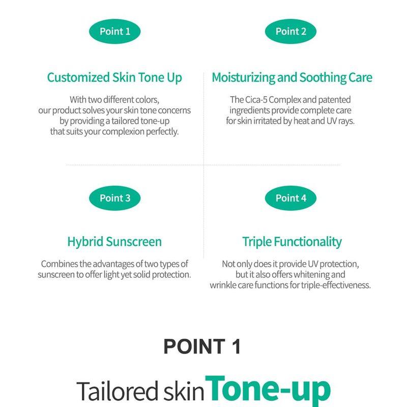 esfolio - 3HA Clear Soothing Sun Cushion - 2 Colors