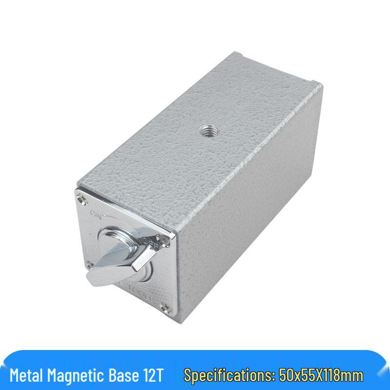 Switchable V-Type Magnetic Dial Indicator Holder with Strong Magnetic Base for Wire EDM