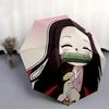 1pc Cartoon Characters Automatic Open/CloseUmbrella-CuteUmbrella with Cute Design, Portable 3-Fold Compact Umbrella for Men & Women, Valenti