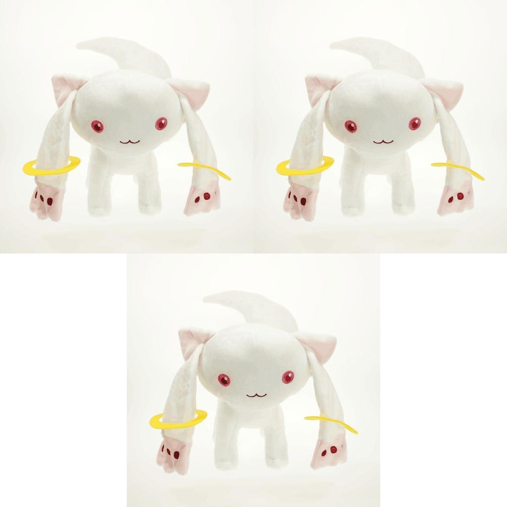 Cute And Soft Anime Magi Madoka Kyubey Plush Toy For Kids And Cosplay Lovers