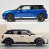 2PCS Union Jack Styling Door Side Stripe Sticker Car Body Decoration Decal For Mini Cooper S JCW One F54 F55 F56 F60 R55 R56 R60