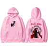Anime Hellsing Vampire Alucard Graphic Hoodie Men Women Manga Oversized Pullover Hoodies Male Hooded Sweatshirt
