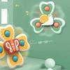 1PC Baby Cartoon Sea Animal Spinners Toy ABS Suction Cup Spinning Top Gyro Stress Reliever Kids Bath Toys