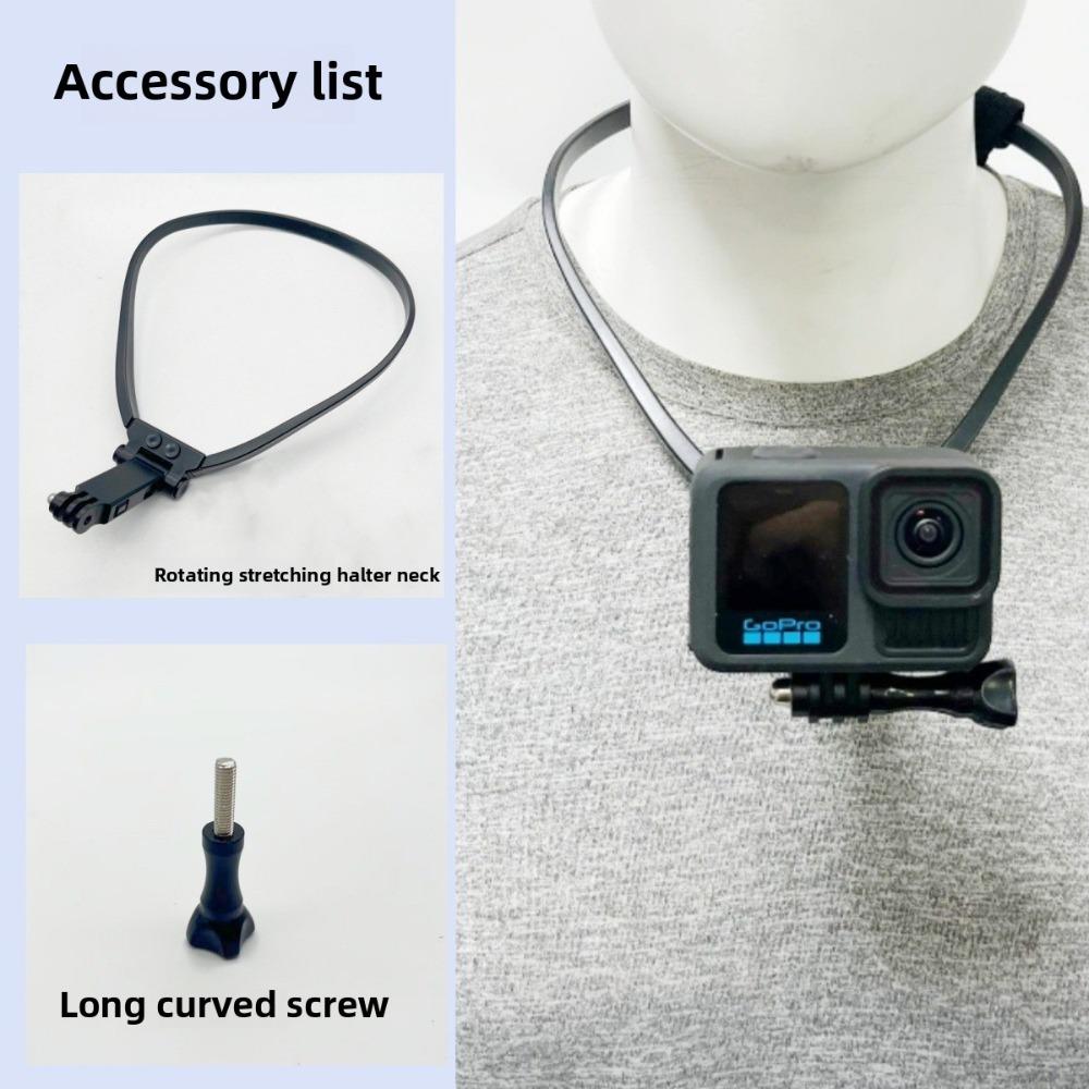 Phone Action Camera 6 in 1 Neck Hold Mount for GoPro Insta360 DJI OSMO Action Universal Action Camera Phone Accessories