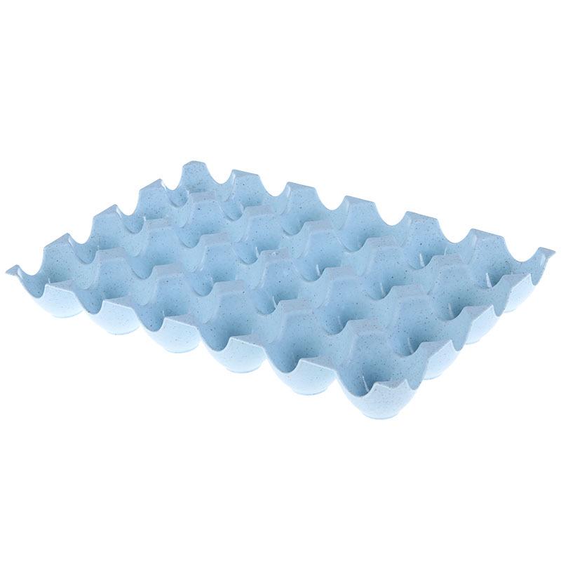 

Штабелируемый лоток для яиц на 24 штуки - Пшеничное волокно, Контейнер для хранения в холодильнике 29x19.5x3.5CM