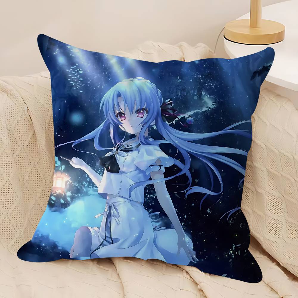 

Anime S-Summer Pockets Personalized Picture Text Home Decorative Pillows Household Gifts 45x45cm 12x12Inch
