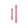 Set Glossy Red Carbon Fiber Car Inner Door Strip Sticker For 4Runner 2010-