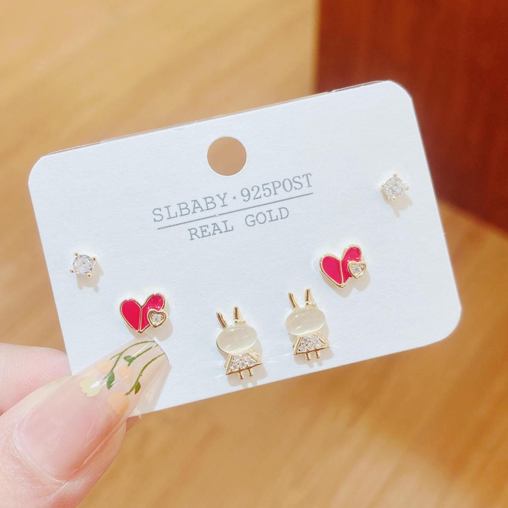 2025 S925 Sterling Silver Stud Earrings: Women's Light Luxury Cold Style Niche Metal Design