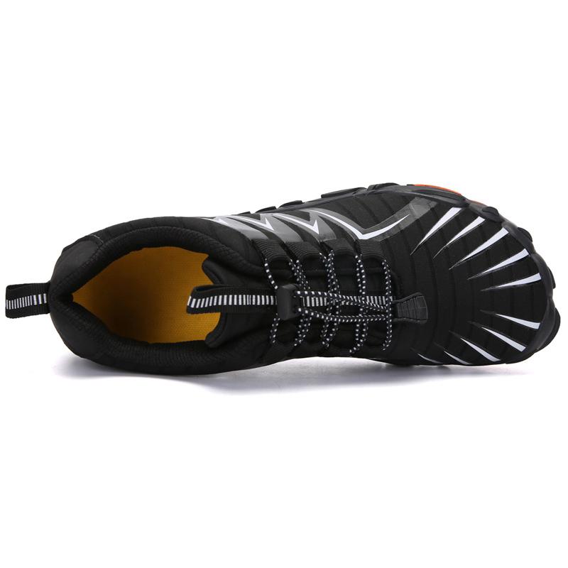 Мужские минималистичные кроссовки для бега по пересеченной местности | Широкий носок | — фото 4