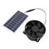 Solar Panel Power Fan Solar Panel Powered Fan Kit Portable Easy Installation Eco Friendly Efficient for Outdoor for Pet Houses