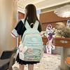 High-value Schoolbag Girl Junior High School Student Cute Japanese Bar Pain Bag Ins Wind Big Appetite Backpack Student Backpack