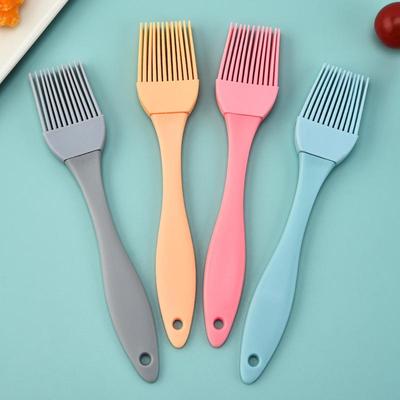 Silicone Oil Brush Barbecue Basting Brush Seasoning Sauce Cake Bread Butter Egg Heat Resistant Home Kitchen Baking Cooking Tools