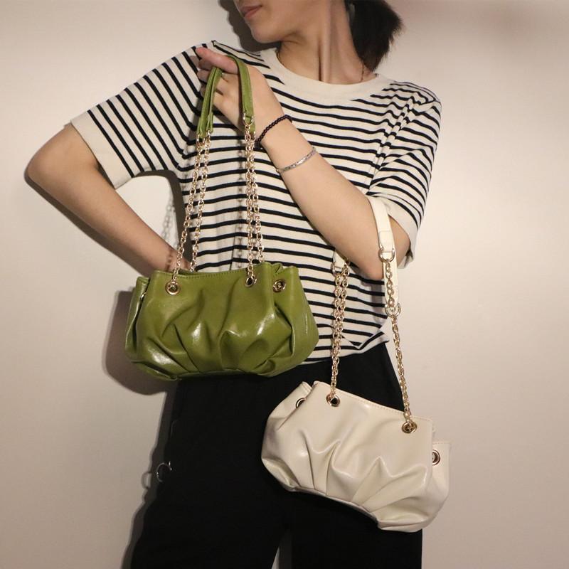 Cloud Bag for Women Luxury Designer Lady Crossbody Handbags Day Clutch Bags Pleated Dumpling Shoulder Messenger Bags Tote