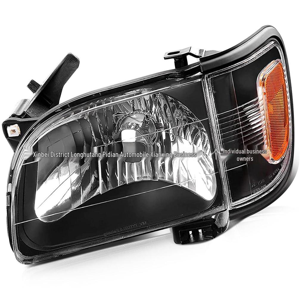 Front Headlight & Taillight Kit for 2001-2004 Toyota Tacoma - White