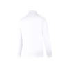 Li-Ning Solid Color Logo Stand Collar Cardigan Sweatshirt Women sweatshirt White AWDUA76-7