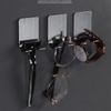 304 Stainless Steel Razor Holder for Men's Shaving Shaver Shelf Bathroom Viscose Razor Hook Wall Adhesive Storage Rack Hanger