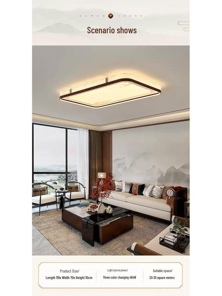 Luxury Modern Chinese Ceiling Light - Mid-Century Style, High-End Atmospheric Lighting 2025