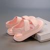 2025 Summer New Girls' Sandals Fashion Versatile Kids Flat Shoes Soft Soled Boys' Casual Sandals Anti Slip Girls Beach Shoes
