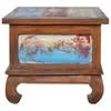 Coffee Table 80 X 50 X 40 Cm Reclaimed Teak Wood