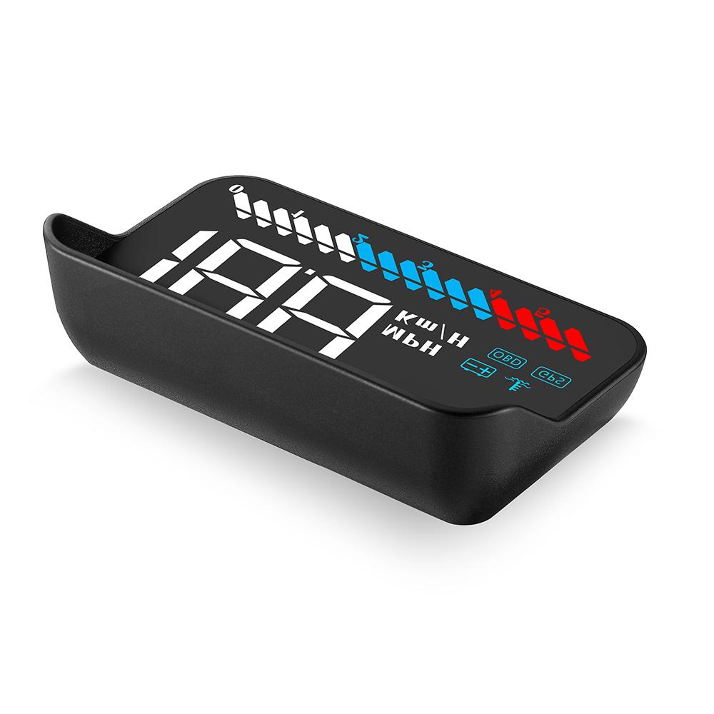 OBD+GPS Head Up Display OBD2 Car Windshield On-Board Computer Smart Digital Speedometer RPM Water Temperature Voltage Gauge