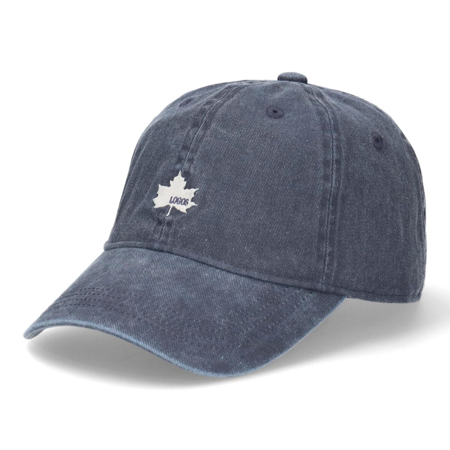 

Pigment Dye Wash Processing Center Logo Baseball Cap [Logos] (Navy) Темно-синій